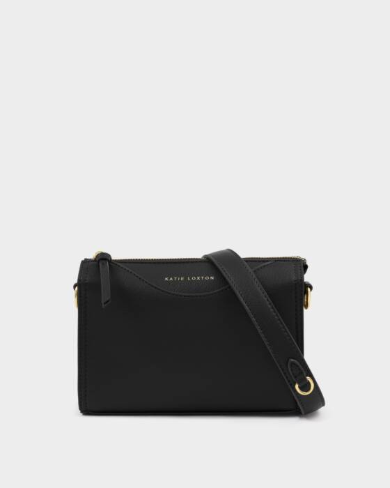 Katie Loxton Alba Crossbody Bag - BLACK