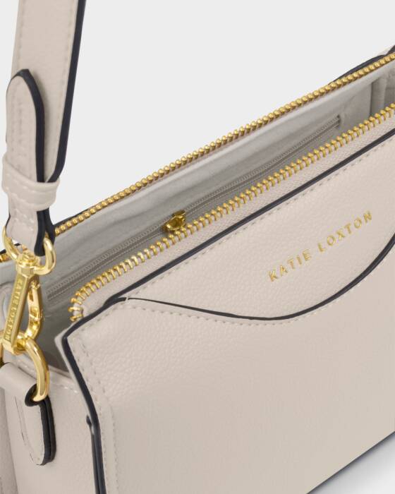 Katie Loxton Alba Crossbody Bag - OYSTER