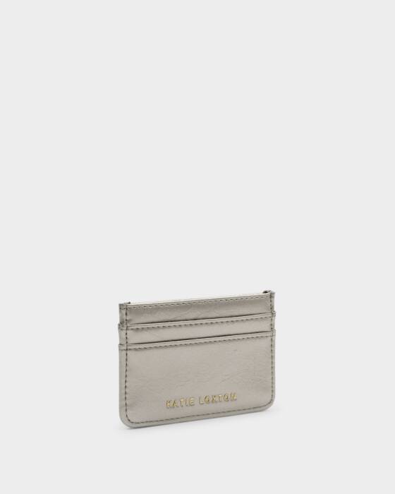 Katie Loxton Nova Patent Cardholder - Pewter