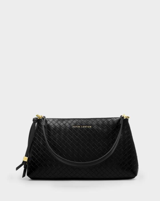 Katie Loxton Nova Woven Bag - Black