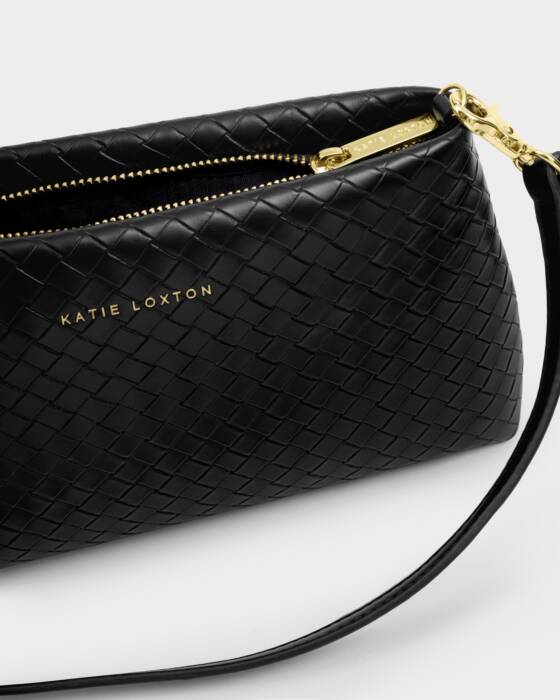 Katie Loxton Nova Woven Bag - Black