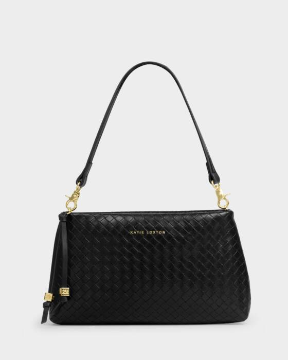 Katie Loxton Nova Woven Bag - Black