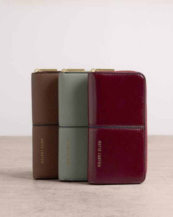 Katie Loxton Laila Large Purse - Cherry