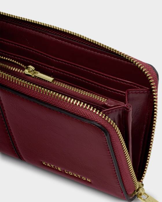 Katie Loxton Laila Large Purse - Cherry
