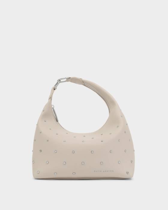 Katie Loxton Meela Studded Multiway Bag - Oyster