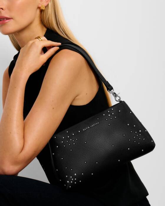 Katie Loxton Nova Studded Bag - Black