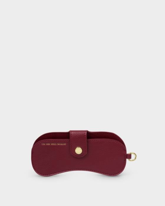 Katie Loxton Glasses Case - Cherry