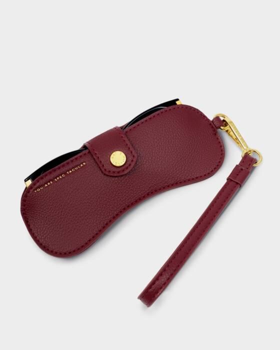 Katie Loxton Glasses Case - Cherry