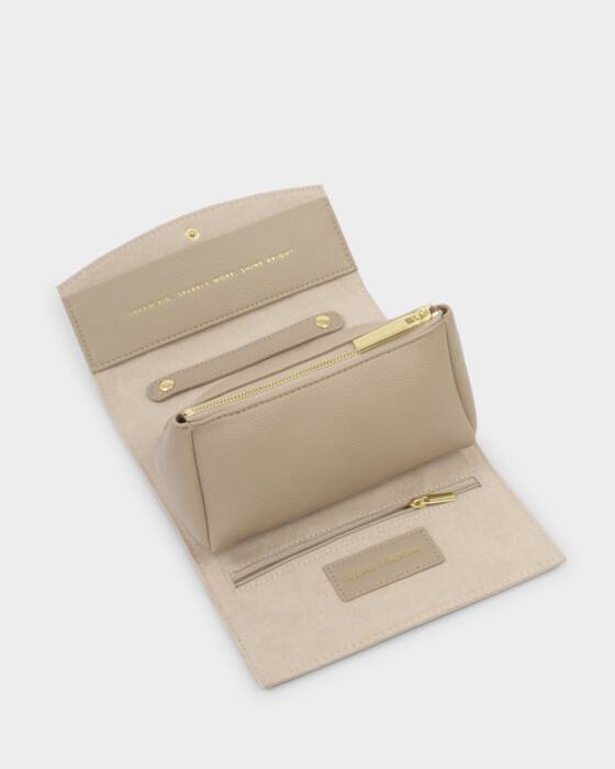 Katie Loxton Jewellery Organiser - Light Taupe