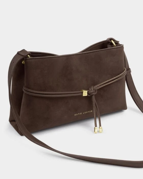 Katie Loxton Lori Crossbody Bag Chocolate