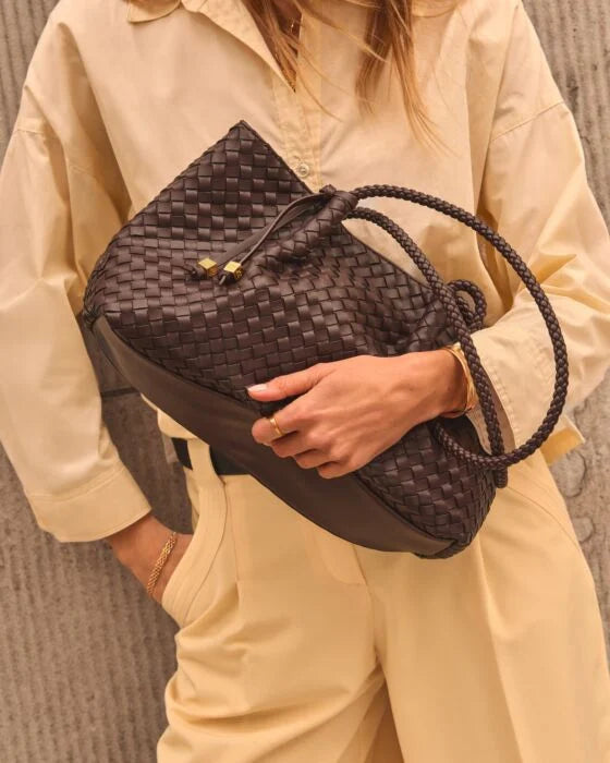 Katie Loxton Nova Shoulder Tote Bag Chocolate
