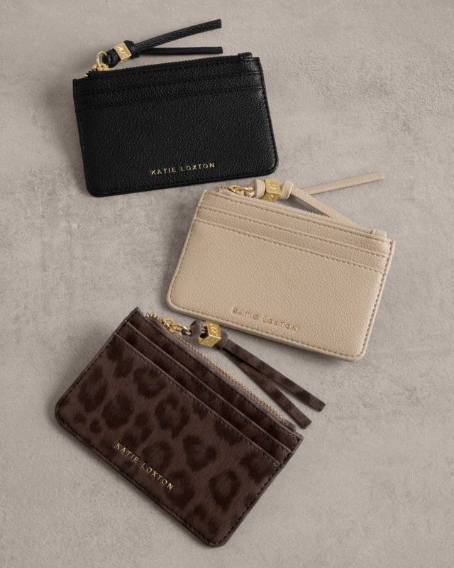 Katie Loxton Lottie Coin & Cardholder - Light Taupe