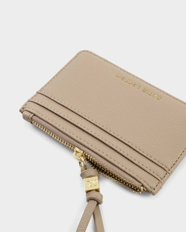 Katie Loxton Lottie Coin & Cardholder - Light Taupe
