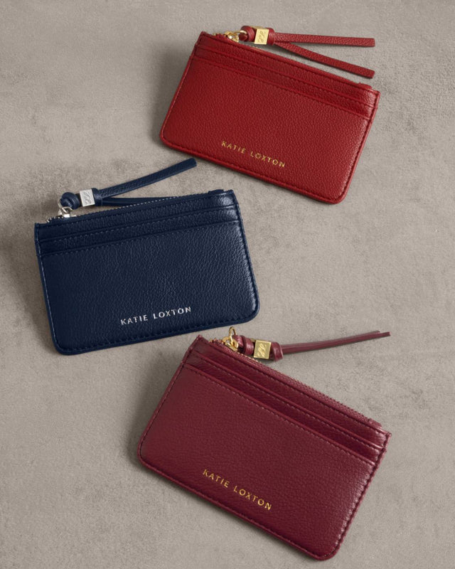 Katie Loxton Lottie Coin & Cardholder - Cherry