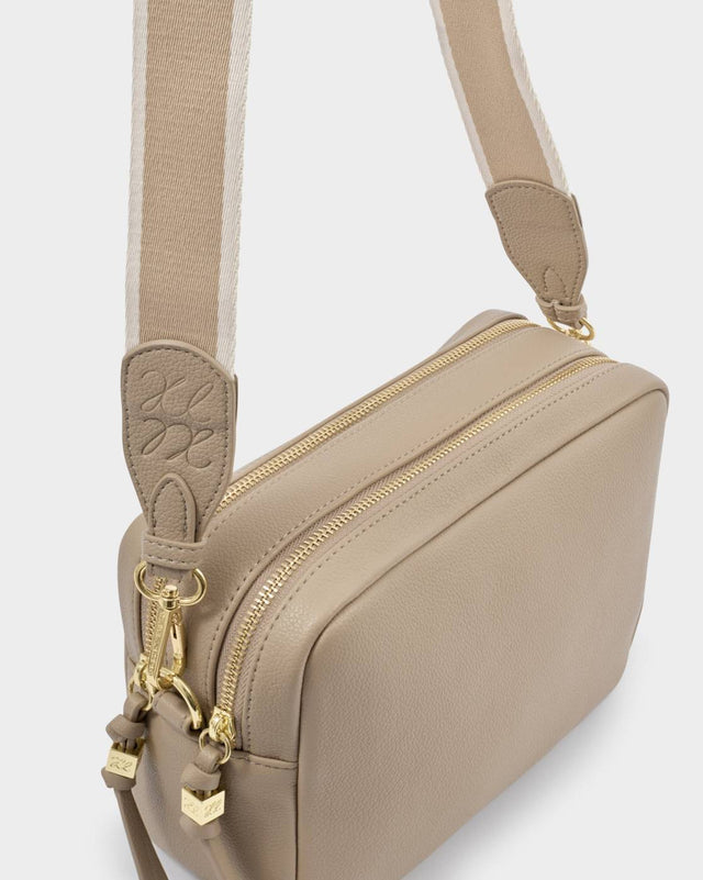 Katie Loxton Lottie Large Crossbody - Light Taupe