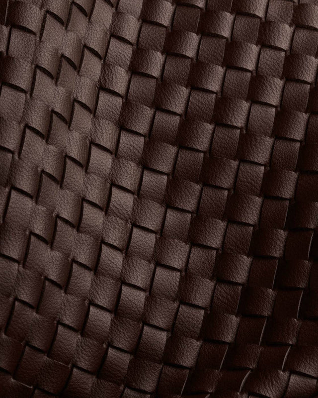Katie Loxton Nova Hand Woven Top Handle Bag - Chocolate