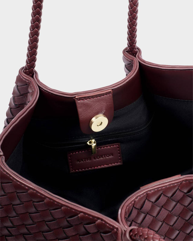 Katie Loxton Nova Small Shoulder Tote - Cherry Mixed