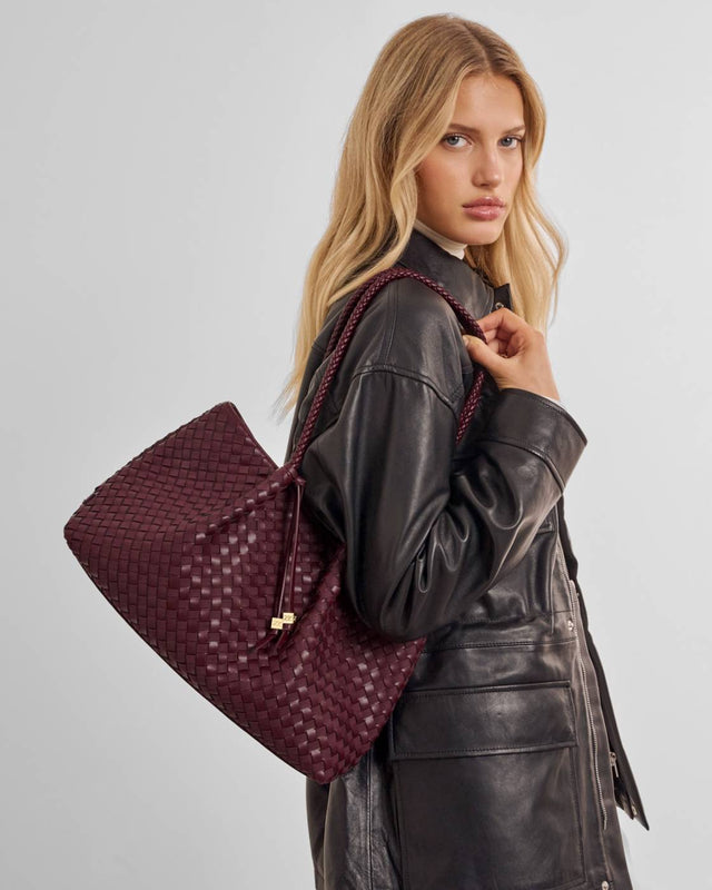 Katie Loxton Nova Small Shoulder Tote - Cherry Mixed