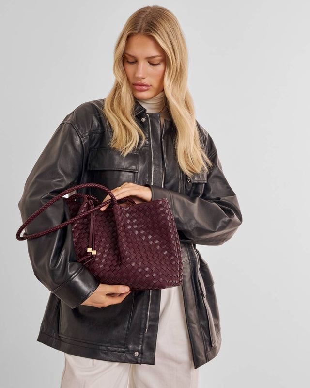 Katie Loxton Nova Small Shoulder Tote - Cherry Mixed