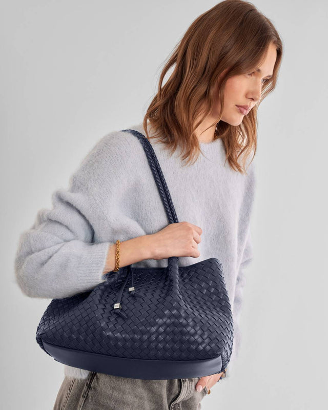 Katie Loxton Nova Small Shoulder Tote - Navy