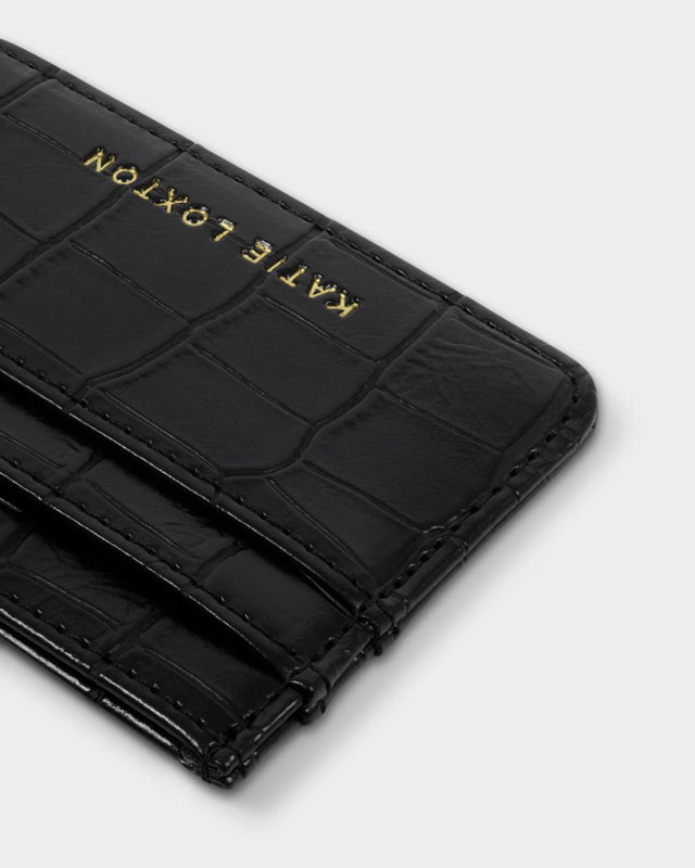 Katie Loxton Gift Boxed Keyring And Cardholder Set - Black