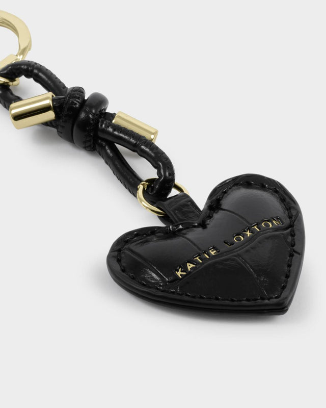 Katie Loxton Gift Boxed Keyring And Cardholder Set - Black