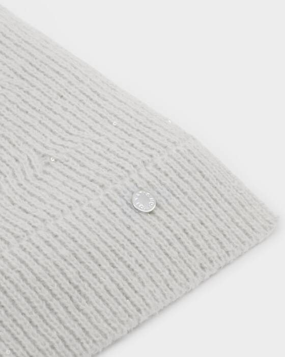 Katie Loxton Sequin Scarf - Pale Grey