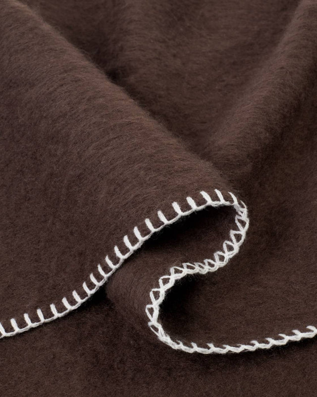 Katie Loxton Whipstitch Scarf - Chocolate