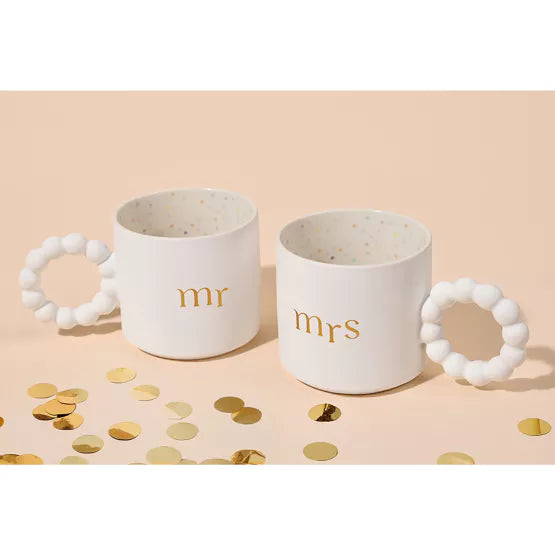 Confetti Mugs Mr & Mrs
