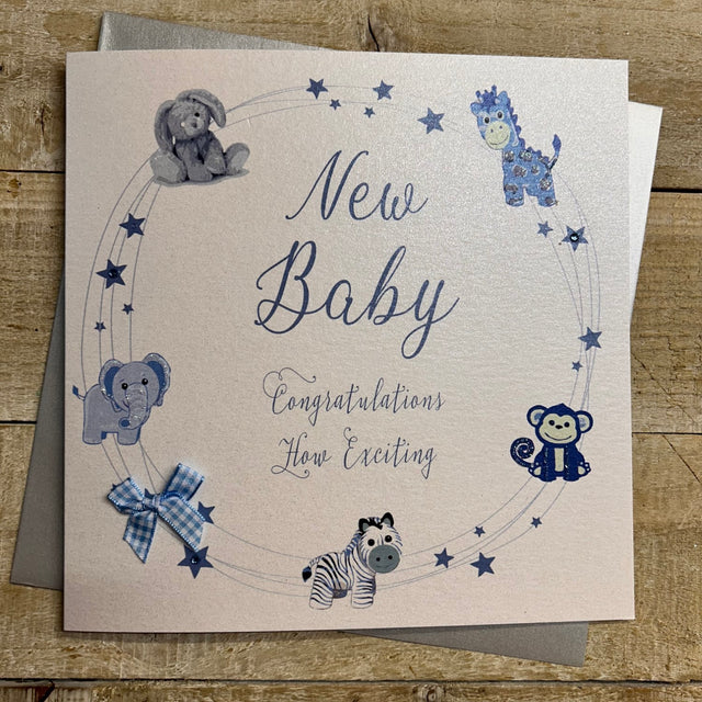 WC New Baby Boy Card - Large