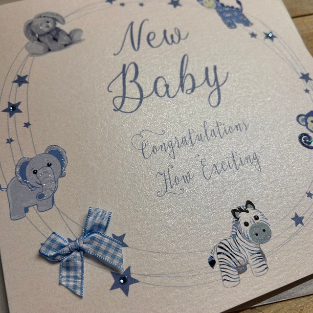 WC New Baby Boy Card - Large
