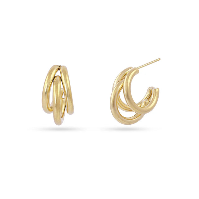 Essentials Glide Earrings - Gold