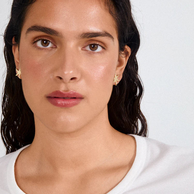 Pilgrim Prism Gold Earrings