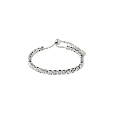 Pilgrim Lucia Crystal Silver Bracelet
