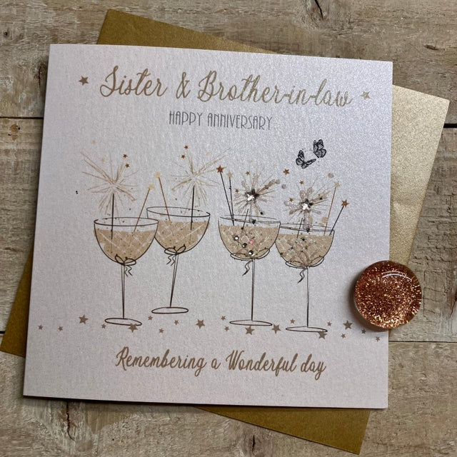 Sister & Brother-in-Law Anniversary Card