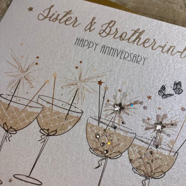 Sister & Brother-in-Law Anniversary Card