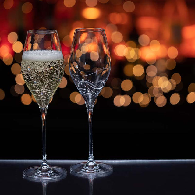 Dartington Glitz Prosecco Set Of 2