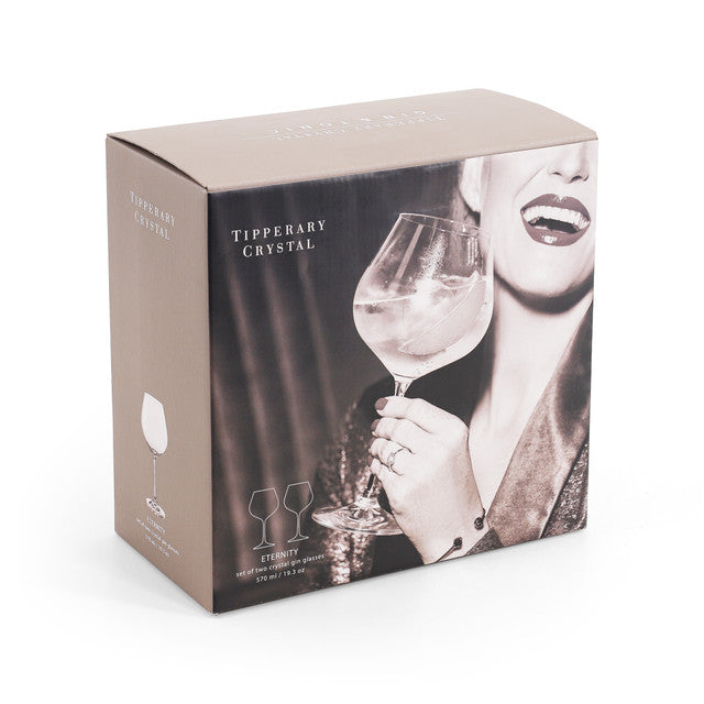 Tipperary Crystal Gin Glasses - Set of 2