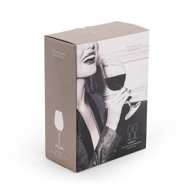 Tipperary Crystal Wine Glasses - Set of 2