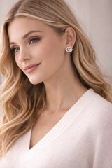 GG Earrings - Silver