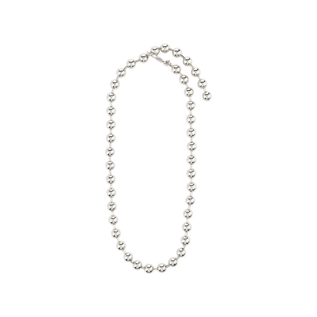 Pilgrim Air Necklace Silver Plated