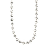 Pilgrim Air Necklace Silver Plated