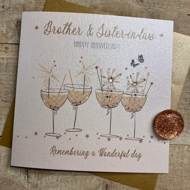 Brother & Sister Anniversary Card