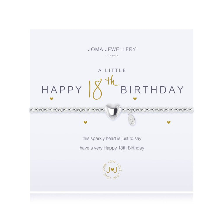 Joma "Happy 18th Birthday" Bracelet