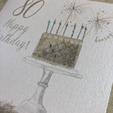 80th Birthday Card