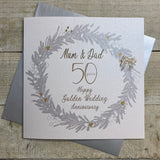 WC Mum & Dad Golden Anniversary Card - Large