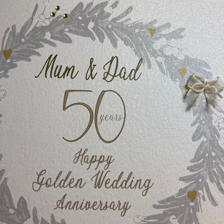 WC Mum & Dad Golden Anniversary Card - Large