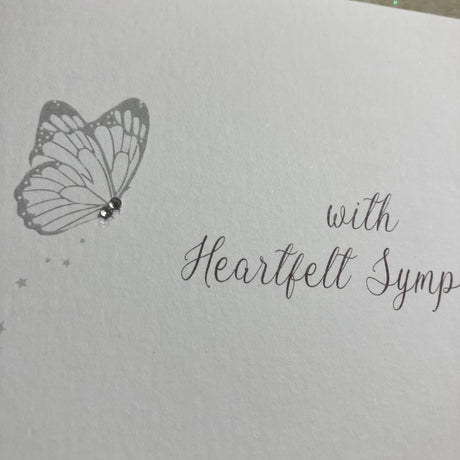 With Heartfelt Sympathy Card