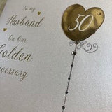 Husband Golden Anniversary Card
