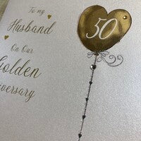 Husband Golden Anniversary Card